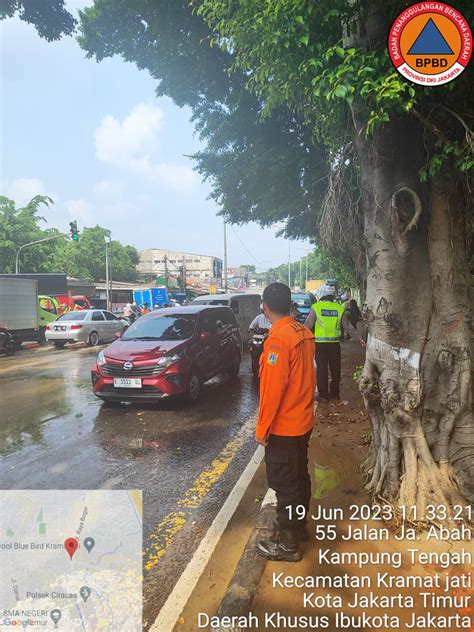 BPBD DKI Jakarta On Twitter INFO SURUT Genangan Di Jalan Kramat Jati