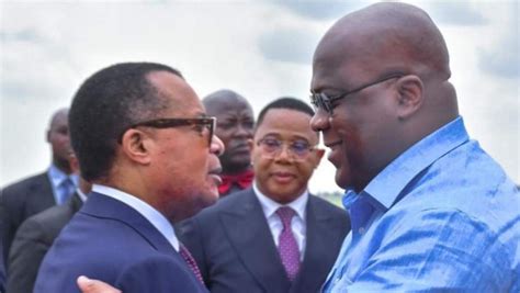 Congo Félix Tshisekedi à Oyo chez Denis Sassou Nguesso