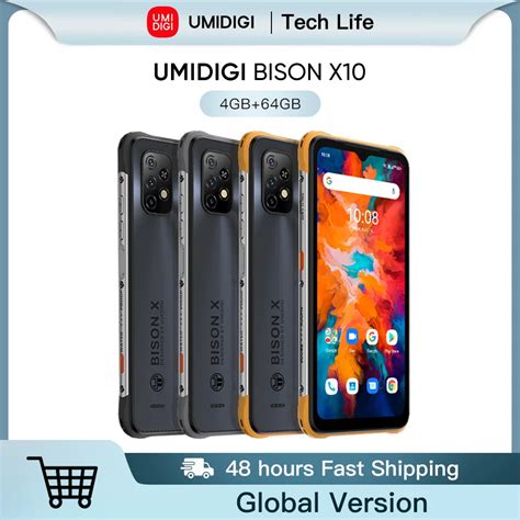 Global Version Umidigi Bison X Rugged Smartphone Ip Ip K Gb Nfc