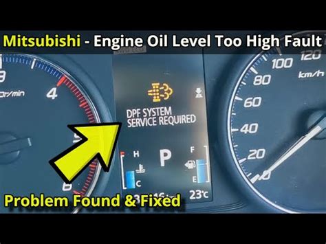 Dpf System Service Required Mitsubishi How To Fix Youtube