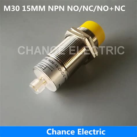 Inductive Proximity Sensor Npn M Mm Distance No Nc No Nc Half Sets