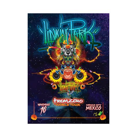 FZ 2025 Tour Mexico City Poster (Nov 16th) - Cix – Linkin Park Store