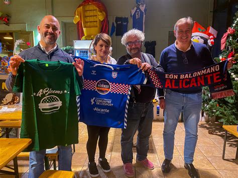 4BLOOMS nuevo patrocinador del EÓN Horneo Alicante EÓN BALONMANO