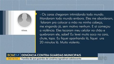 Vídeo mostra adolescente sendo agredido por guardas municipais de