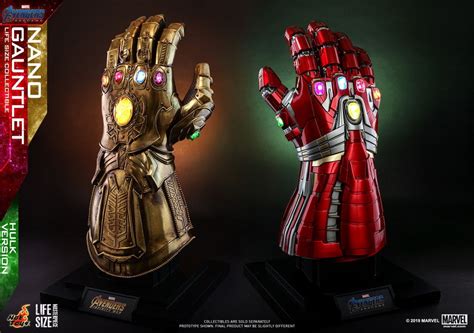 Hot Toys Marvel Avengers Endgame Nano Gauntlet Life Size Collectible