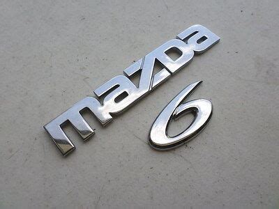 Mazda Tailgate Logo Gk A Emblem Gk A Decal