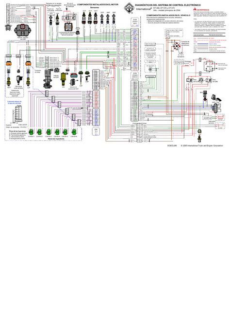 Pdf Diagrama Diagnósticos Del Sistema De Control Electrónico International Dt 466 Dt 570 Y Ht