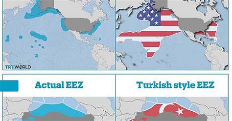 Actual Eez Vs Turkish Style Eez If Applied The Turkish Logic The Eez