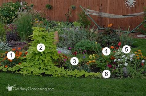 Annual Flower Garden Design For Beginners - Get Busy Gardening