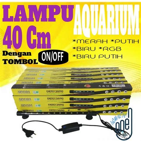 Jual Lampu Celup Led Aquarium Cm Cm Armada Act Sp T Led