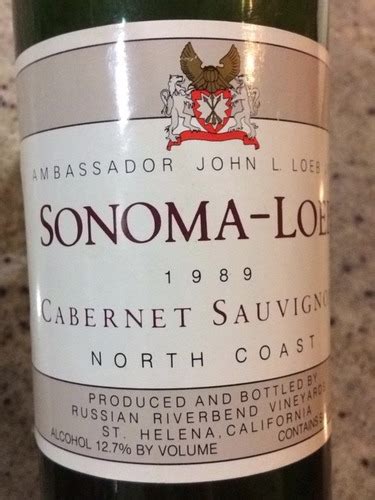 Russian Riverbend North Coast Sonoma Loeb Cabernet Sauvignon Vivino