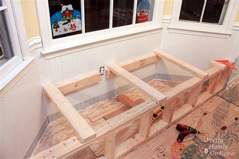 Bay Window Bench Seat Plans PDF Woodworking