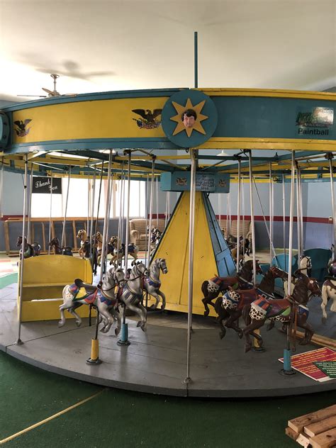 1940s W F Mangels Kiddie Carousel