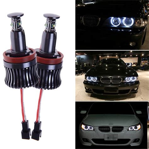 X Bmw H Canbus W Cree Led Angel Eyes Halo Light E E E X E