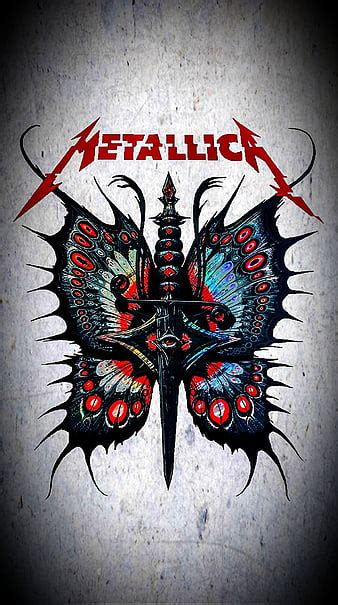 Metallica Heavy Metal Logo Skull Thrash Metal Hd Phone Wallpaper