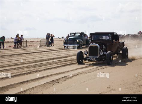 Hot Rod On The Beach In Caorle Near Venice Rockabilly Cars Roll E