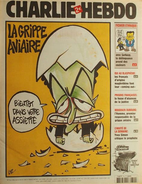 Charlie Hebdo 714 22 Février 2006 Couverture Luz