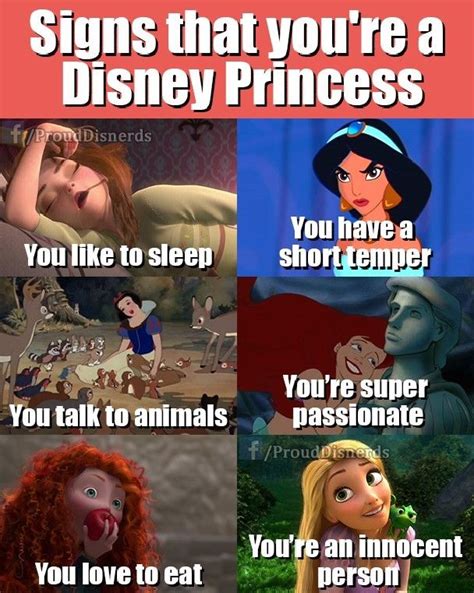 Are You A Disney Princess Prouddisnerds Funny Disney Memes