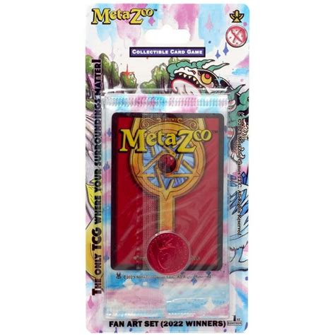 Metazoo Trading Card Game Fan Art Series Set 2022 Winners Blister Pack