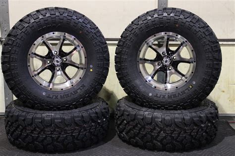 KING QUAD 750 28 KLEVER X T RADIAL ATV TIRE 14 COBRA M B WHEEL KIT