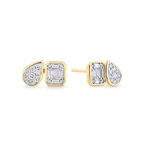 Moi Et Toi Diamond Stud Earrings Minichiello Jewellers