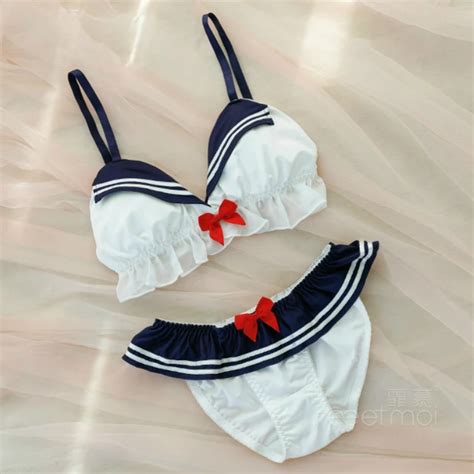 Womens Cute Student School Girl Bikini Sexy Lingerie Lolita Anime