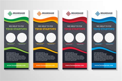 Tech Startups Vertical Banner Graphic By Nooryshopper · Creative Fabrica