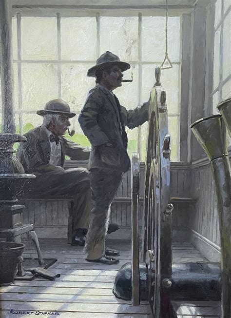 The Riverboat Pilot — J Russell Jinishian Gallery