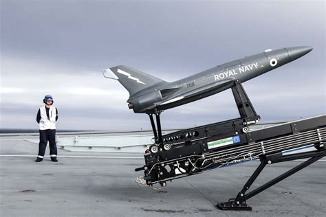 Jet Powered Mph Drones Were Launched From A Royal Navy Ship For The