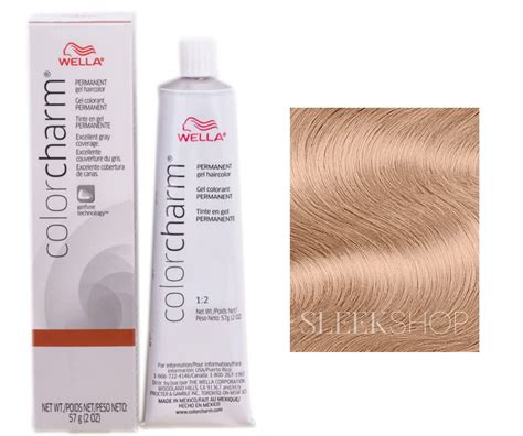 Wella - WELLA COLOR CHARM, HAIR COLOR Honey Blonde Permanent Gel Hair HC-G1036/10GV - Walmart ...