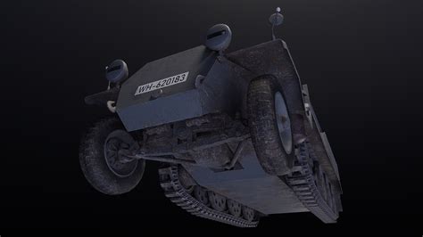 Sd Kfz 251 8 AusfC Krankenpanzerwagen 3D Model TurboSquid 2107336