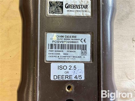 John Deere Greenstar Display Bigiron Auctions