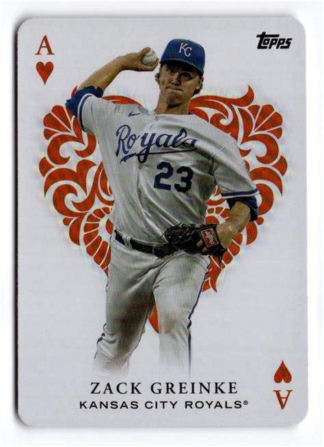 Topps Update Zack Greinke All Aces Blue Parallel Aa Kansas City