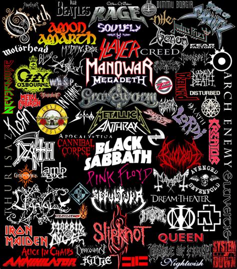 Metal bands by Toxinman on DeviantArt