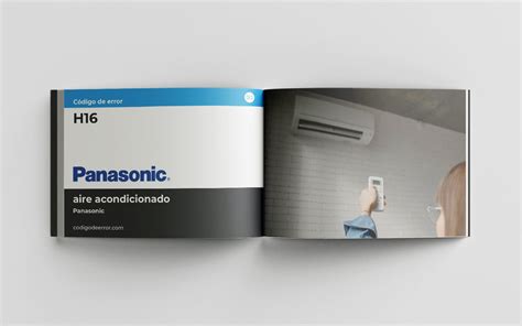 Solucionar el código de error H16 en aire acondicionado Panasonic