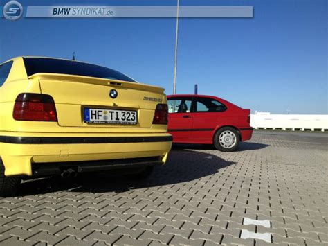 Ti Sle Dakargelb Er Bmw E Compact Tuning Fotos