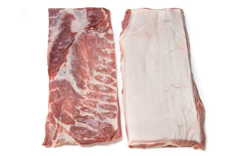 Atria C175kg Pork Belly Sheetribbed Rindless Frozen