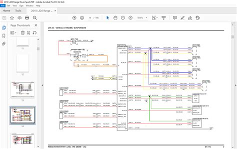 Land Rover L Range Rover Sport Lhd Electrical Wiring Diagrams