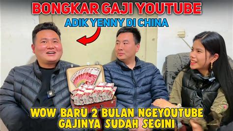 Gaji Adik Yenny Di China Dari Youtube Fantastis Segini Gaji Xiao Hao