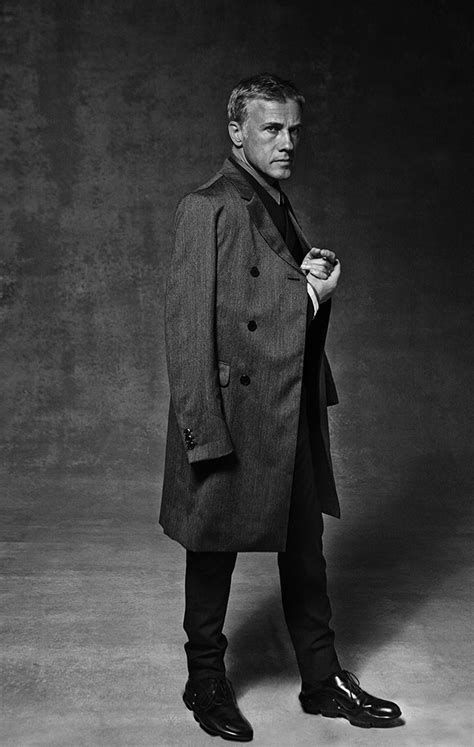 Christoph Waltz Luomo Vogue Photo Shoot