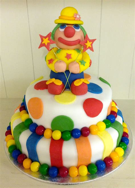 How To Make A Clown Birthday Cake