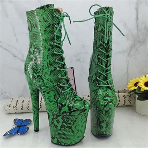 Leecabe New Pole Dancing Boots Platform Over The Knee Boots High Heel