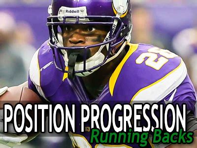 Position Progression: Running Backs