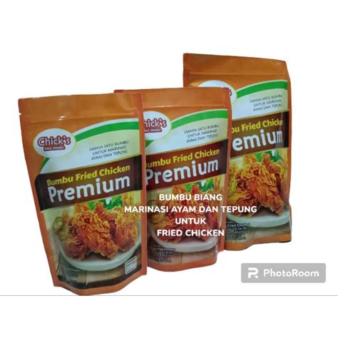 Jual Bumbu Biang Fried Chicken Original Gr Shopee Indonesia