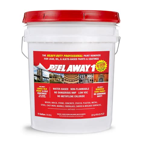 Dumond Chemicals Inc 1005n Peel Away1 Heavy Duty Paint Remover 5 Gallon Kit Paint Strippers