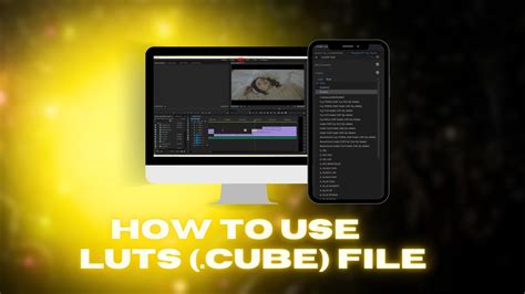 How To Use Lut Cube File Adobe Premiere Pro Weblywork Youtube