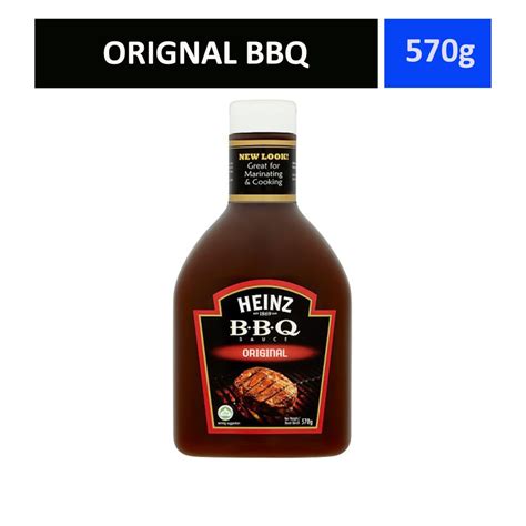 Heinz Original Bbq Sauce 570g Hickory Smoke Bbq Sauce Chickenandribs 580g Honey And Garlic Bbq