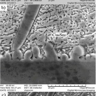 Interfacial Microstructures Of Sn 3Ag0 5Cu Substrates After Reflowing