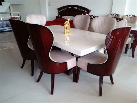 Marble Rectangular Dining Table Set 6 Seater At Rs 8500 Set In New