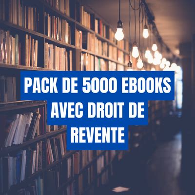 Je Vais Te Donner Un Pack De Ebooks Par Mano